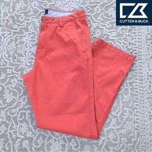 Cutter & Buck Men’s Flat Front Chino